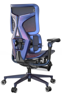 Right-side semi-back angle of the Xallking X3Pro ergonomic gaming chair in Australia with ergonomic design on a clear background
