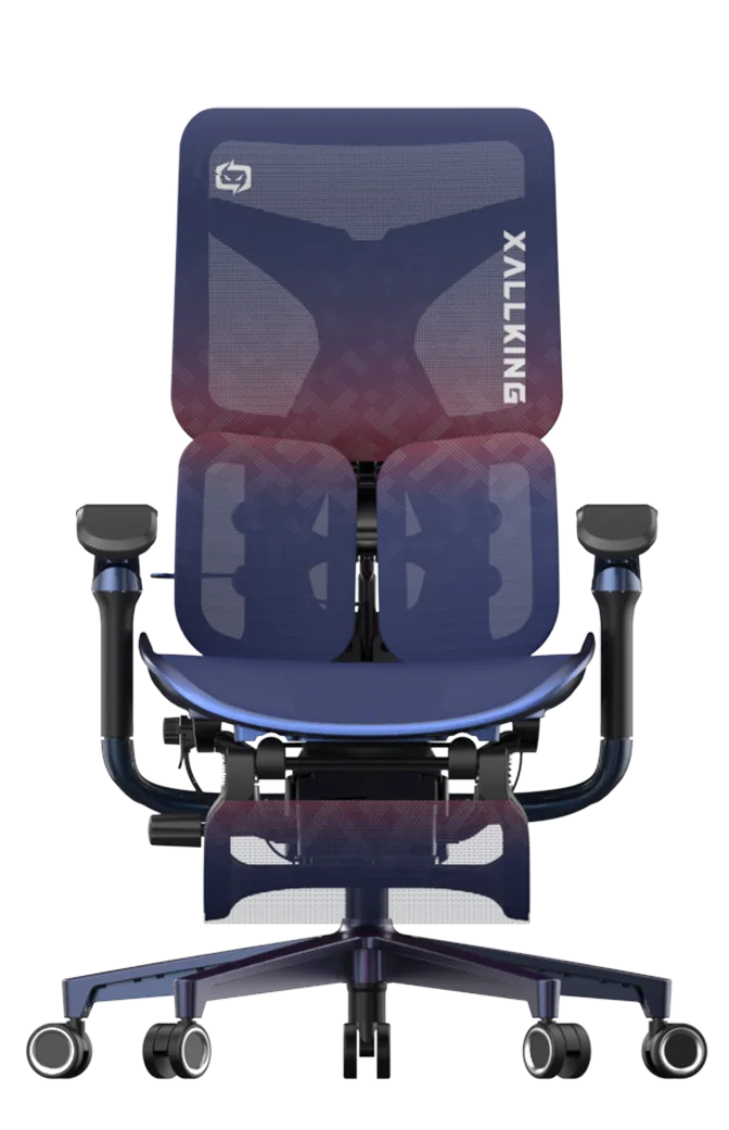 Front angle of the X3Pro ergonomic gaming chair in Australia with 'XAllking' branding on a clear background