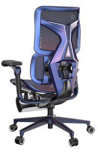 Left-side semi-back angle of the Xallking X3Pro ergonomic gaming chair in Australia with ergonomic design on a clear background